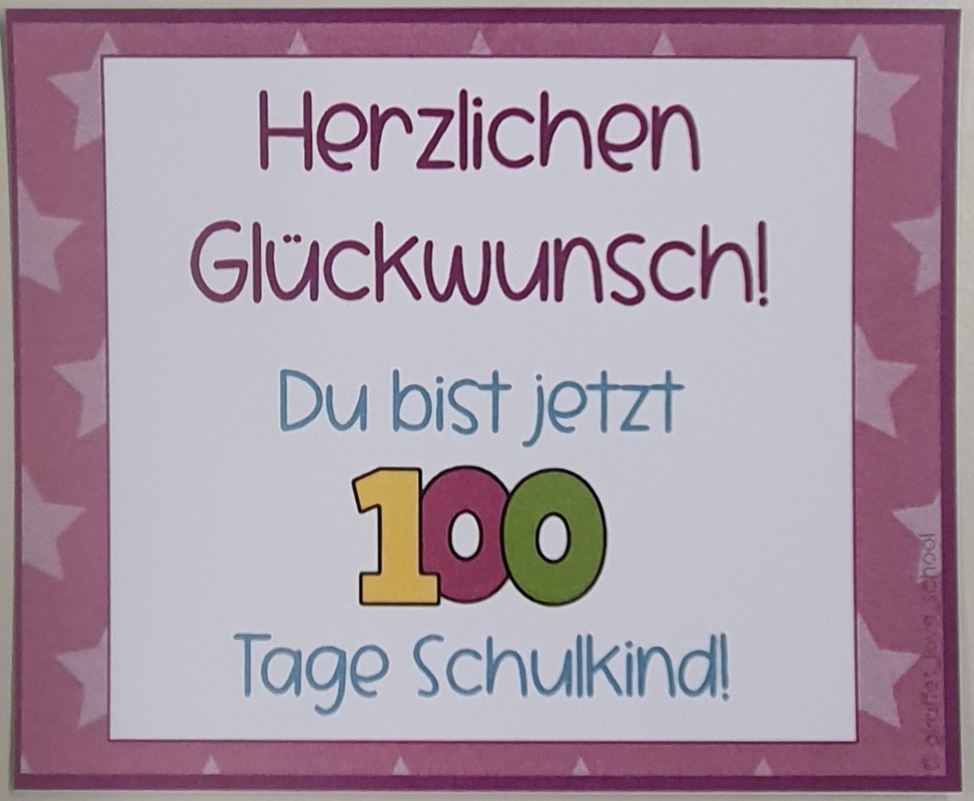 Erstklässler feiern "100 Tage Schulkind" - Bild 1