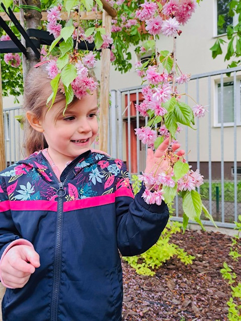 Wiosenny plener malarski w ogrodzie przedszkolnym - Obrazek 5