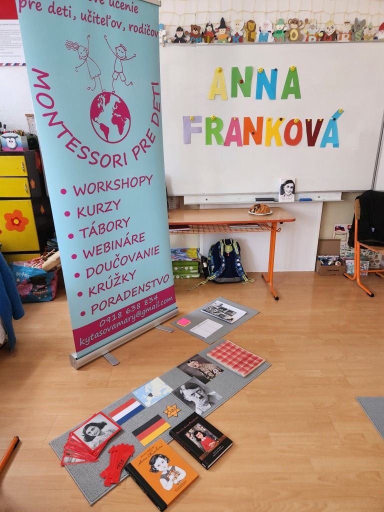 Workshop Denník Anny Frankovej u štvrtákov - Obrázok 1