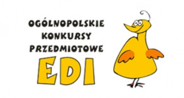 Plakat Ogólnopolski Konkurs z języka angielskiego EDI PINGWIN.