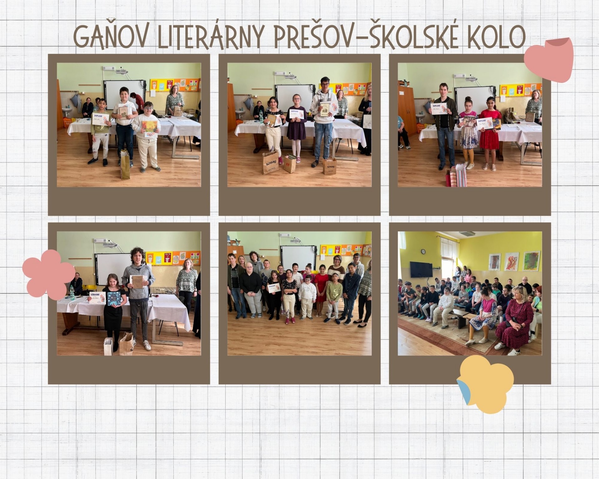 Gaňov literárny Prešov - šk. kolo - Obrázok 2