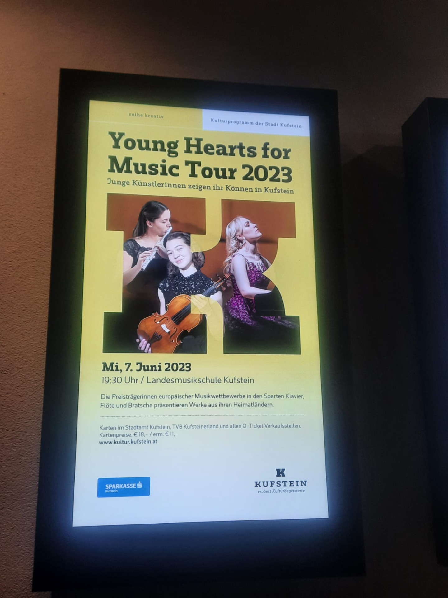 Flautistka Terézia Šuppová nás reprezentovala v rámci EMCY, „Discover Music Tour“ na turné s názvom „Young Hearts for Music“ - Obrázok 2