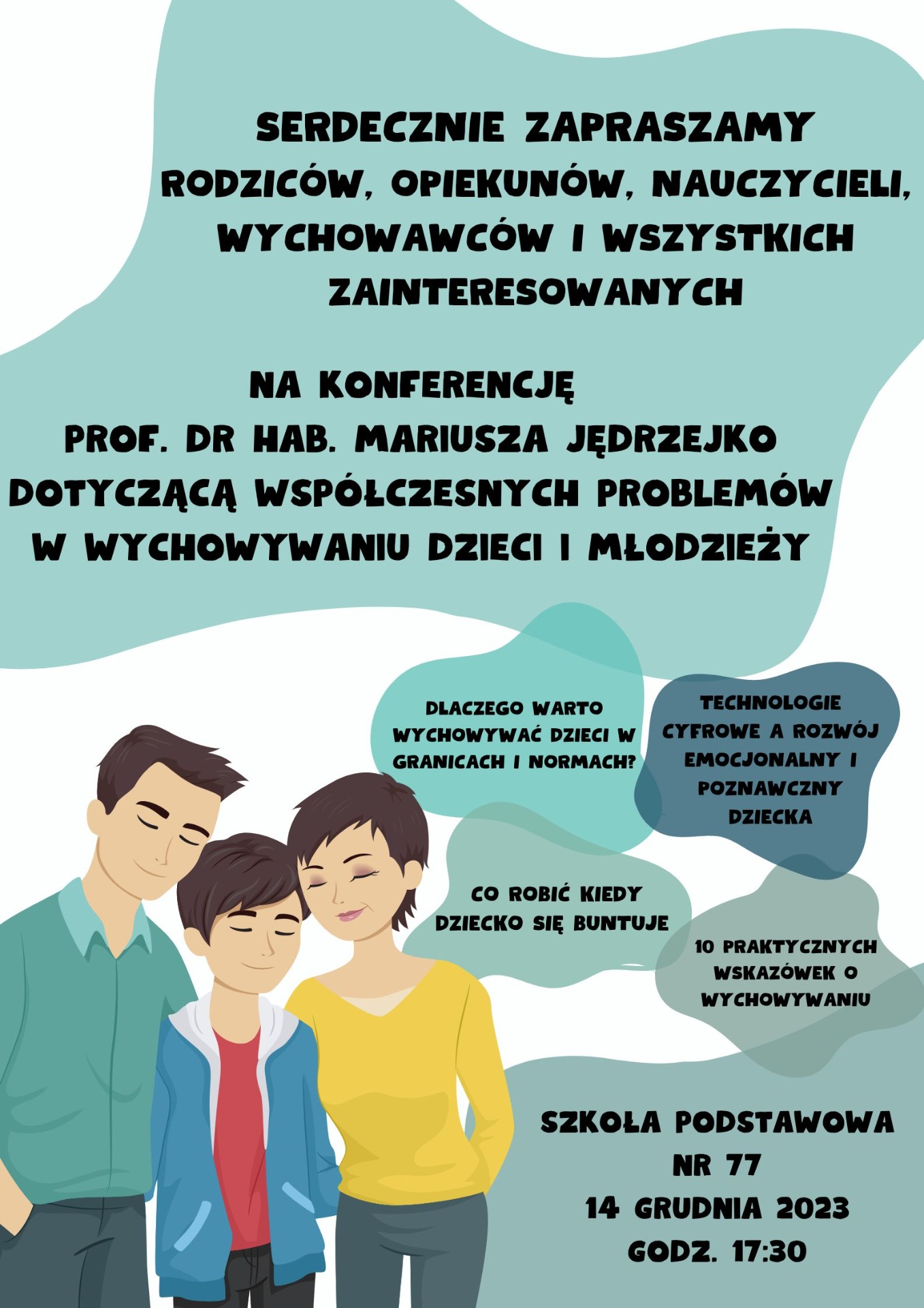 Konferencja dotycząca współczesnych problemów w wychowaniu dzieci i młodzieży - Obrazek 1