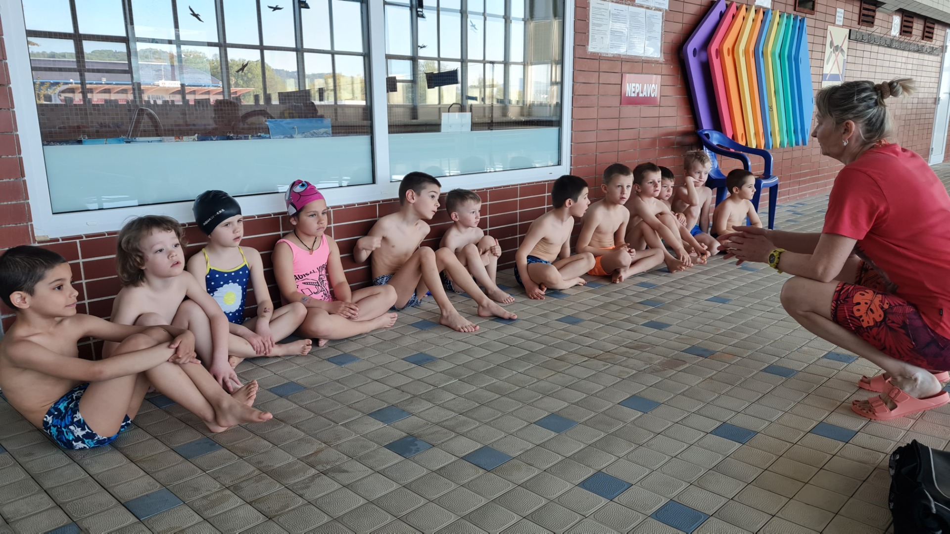Plavecký výcvik predškolákov z MŠ - Obrázok 1