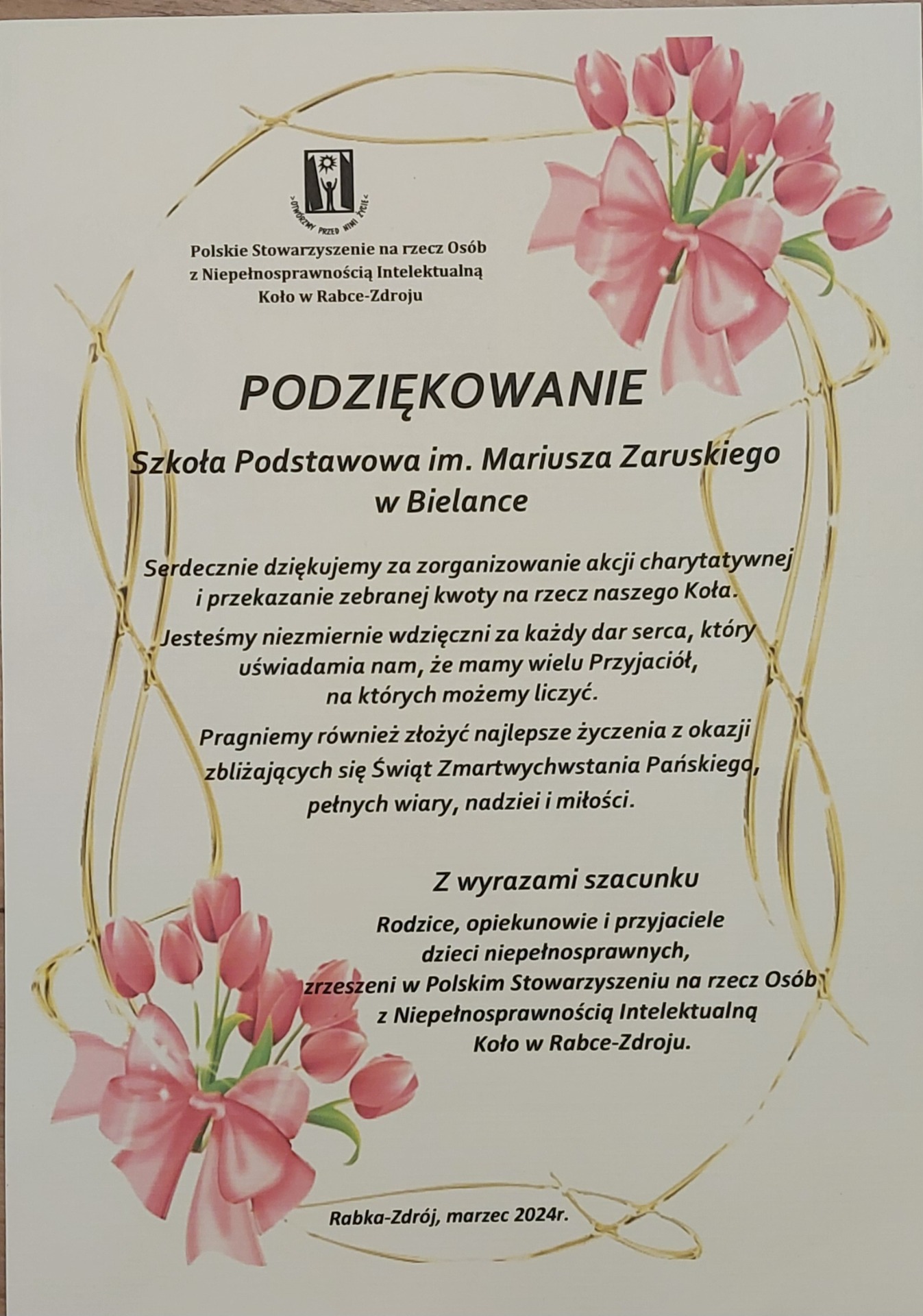 Polskie Stowarzyszenie na rzecz Osób z Niepełnosprawnością Intelektulaną - Obrazek 1