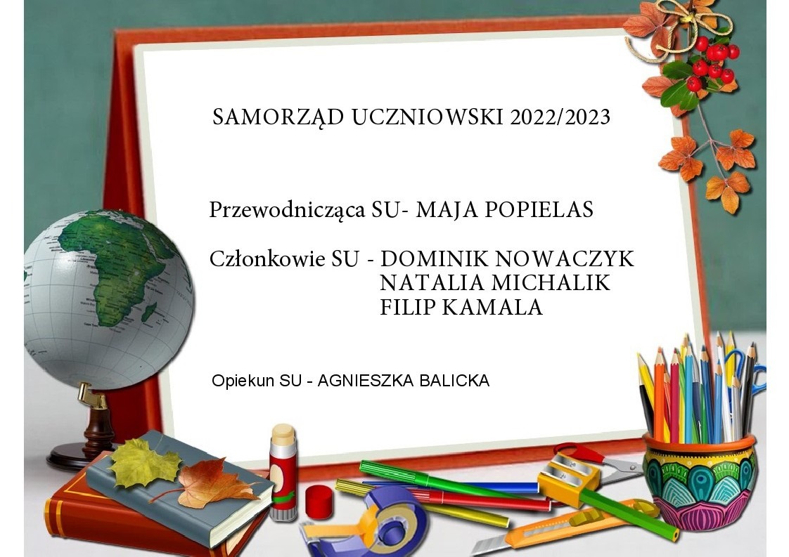 Samorząd Uczniowski 2022/2023 - Obrazek 1