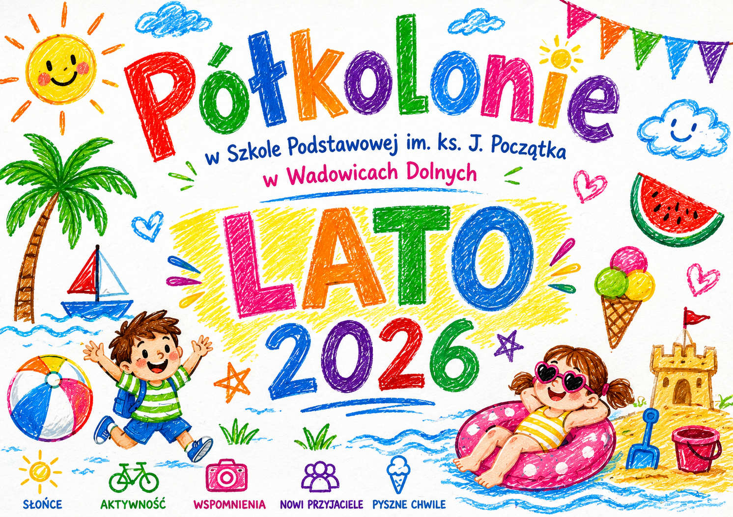 PÓŁKOLONIE WAKACYJNE - Obrazek 1