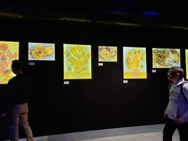 Multimedialna Wystawa Van Gogh- klasy 5 - Obrazek 2