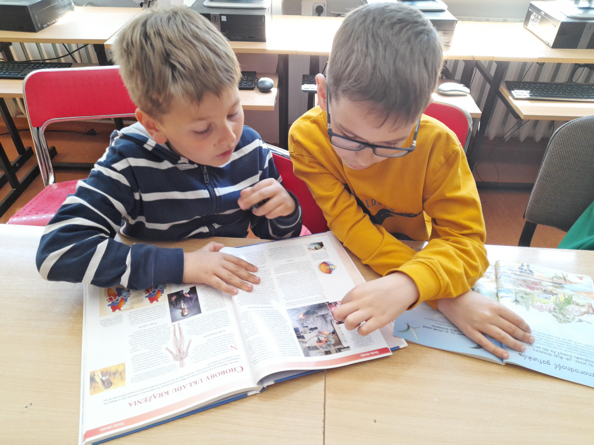 Akcja biblioteki szkolnej: Podaruj książkę ukraińskim dzieciom uczącym się w Oddziale Przygotowawczym naszej Szkoły - Obrazek 3