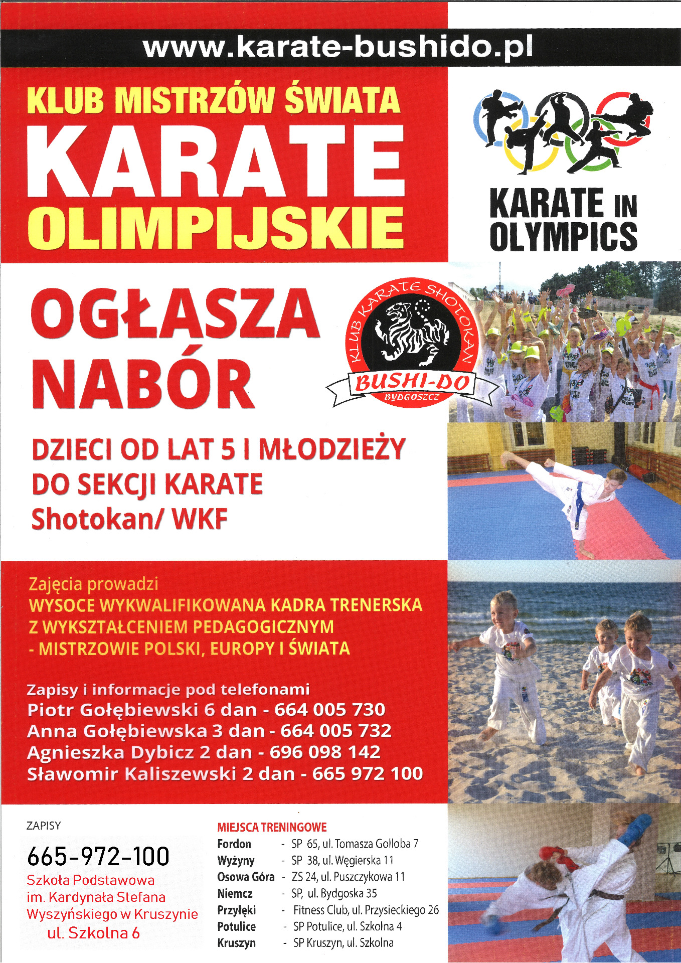 Zajęcia Karate Olimpijskie Bushi-Do - Obrazek 1