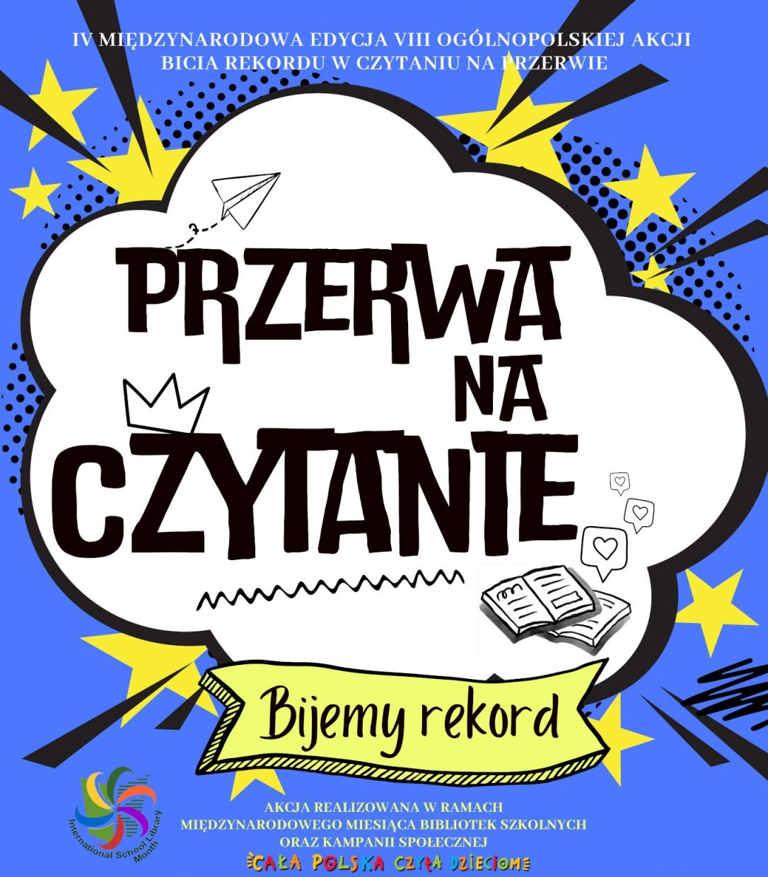 IV Międzynarodowa edycja VIII Ogólnopolskiej akcji PRZERWA NA CZYTANIE - Obrazek 1