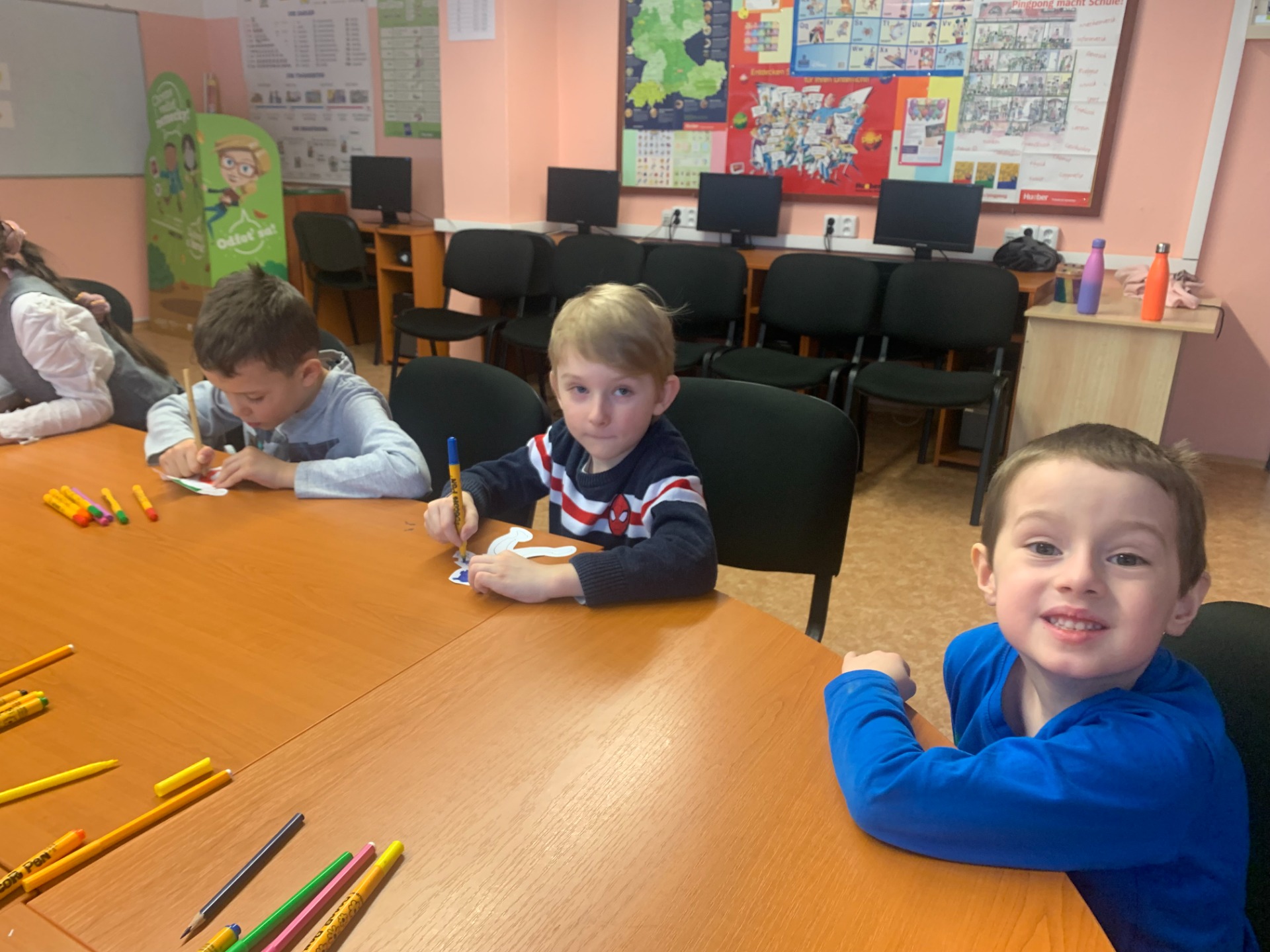 Návšteva predškolákov v ZŠ Benkova v triedach nadaných detí - Obrázok 6