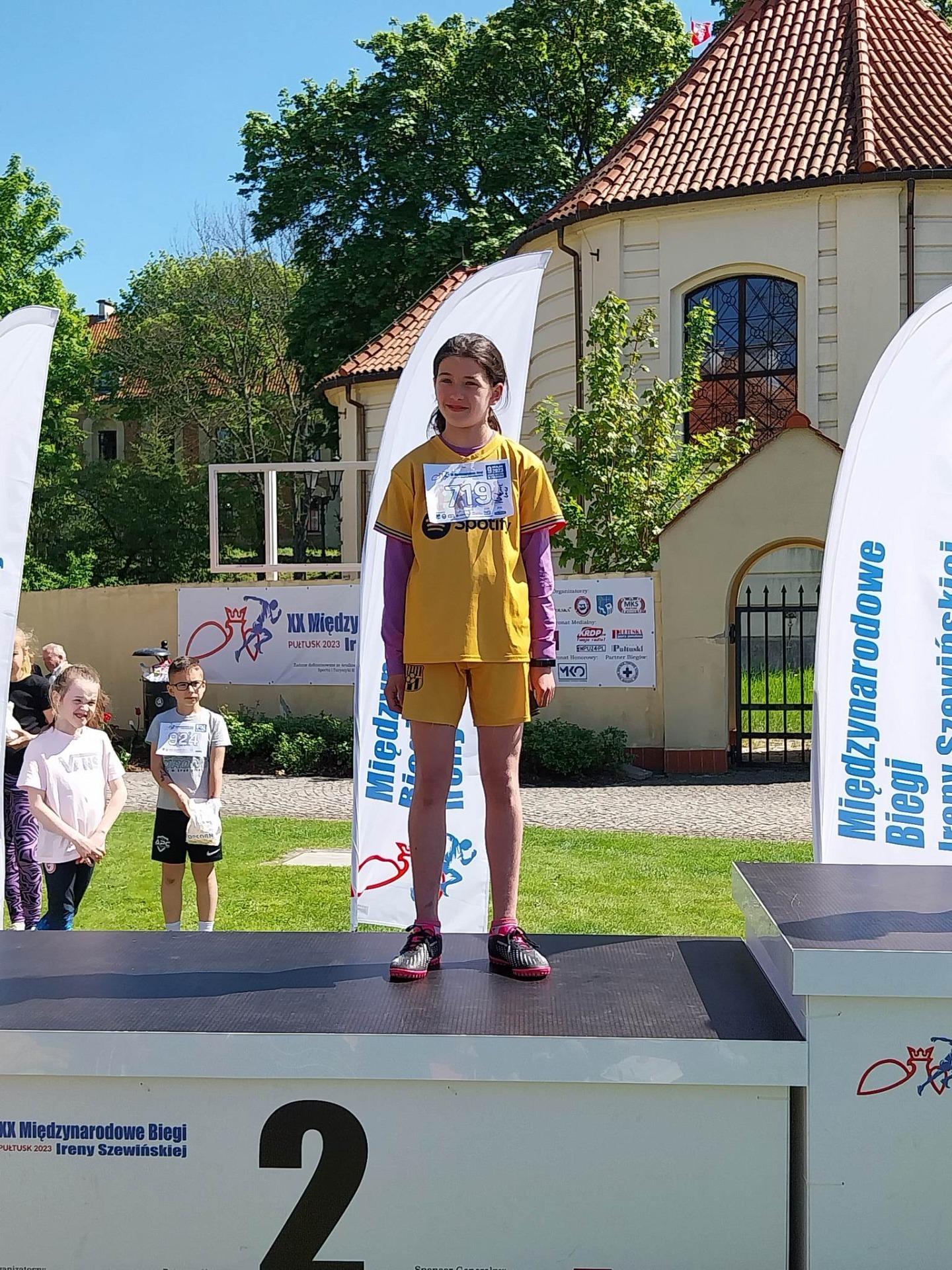 Amelka na II miejscu podium w biegach w Pułtusku