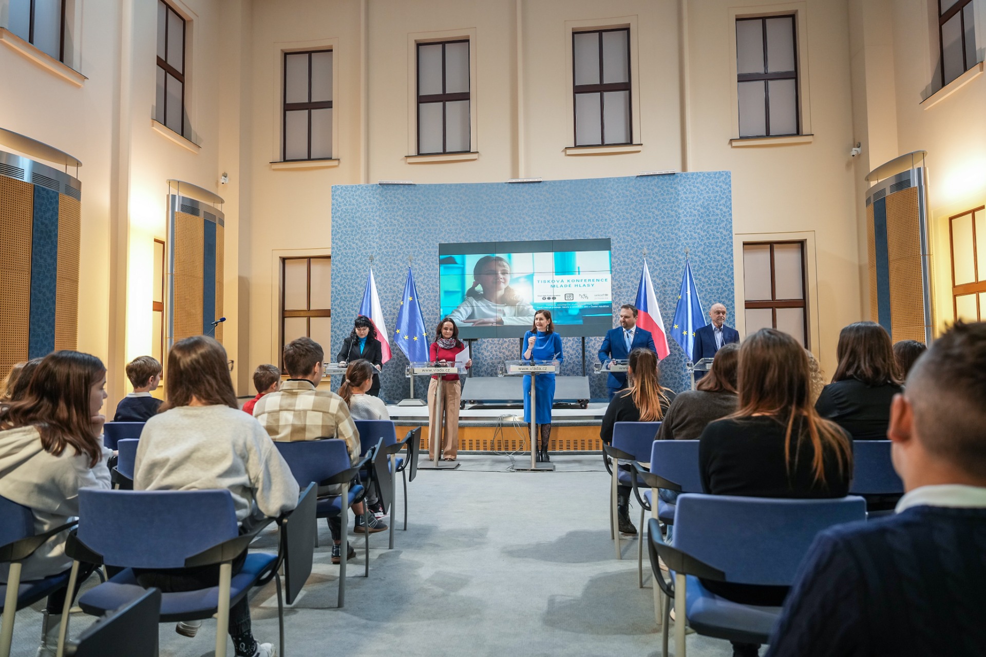 Tisková konference Unicef a české vlády k výzkumu Mladé hlasy  - Obrázek 6